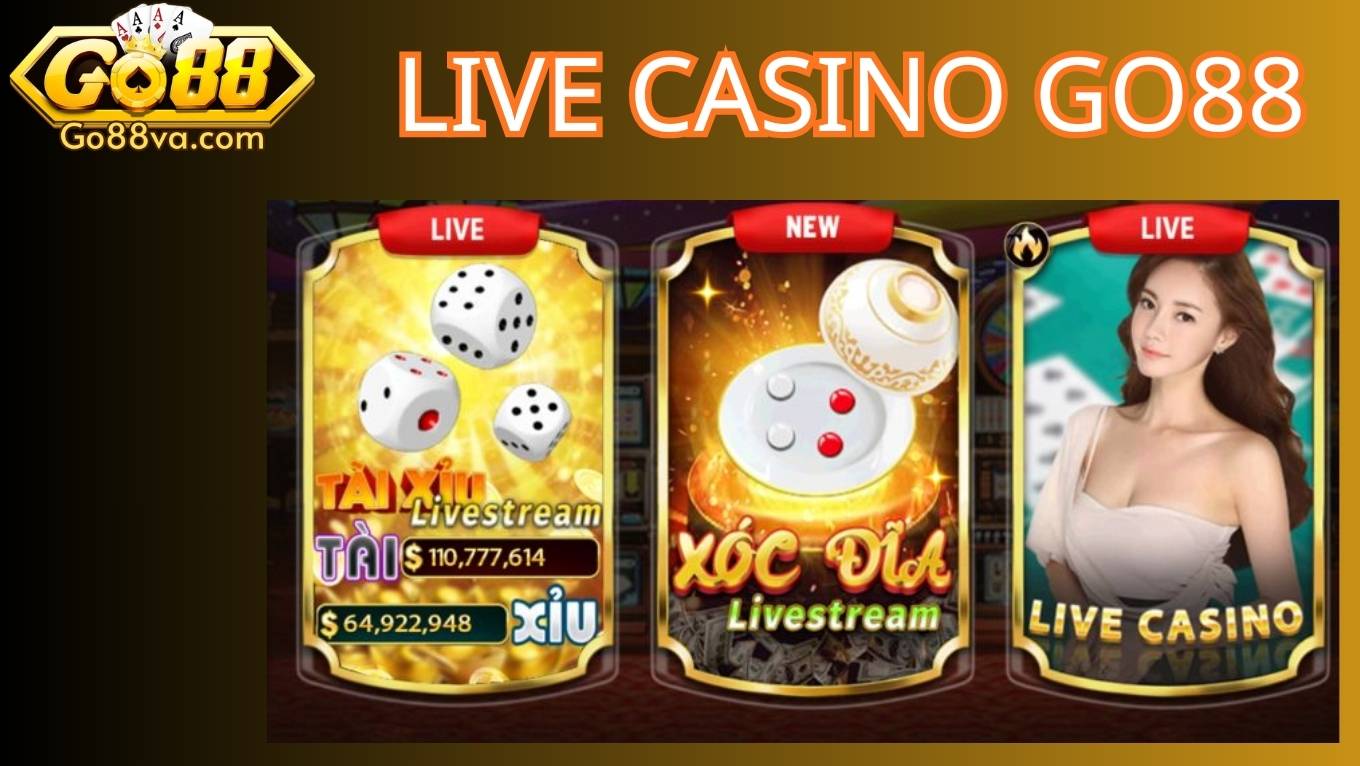 Giới thiệu sảnh live casino GO88
