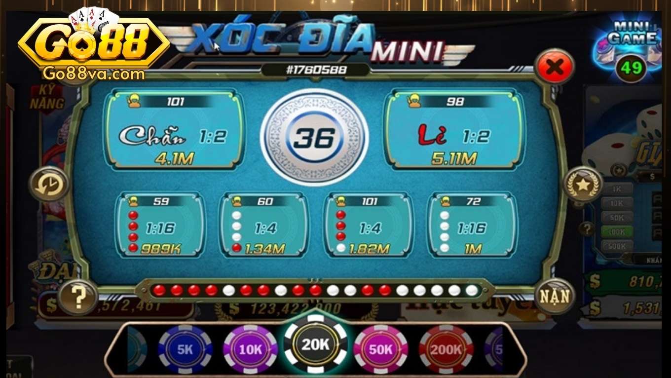 Hướng dẫn tham gia Minigame GO88