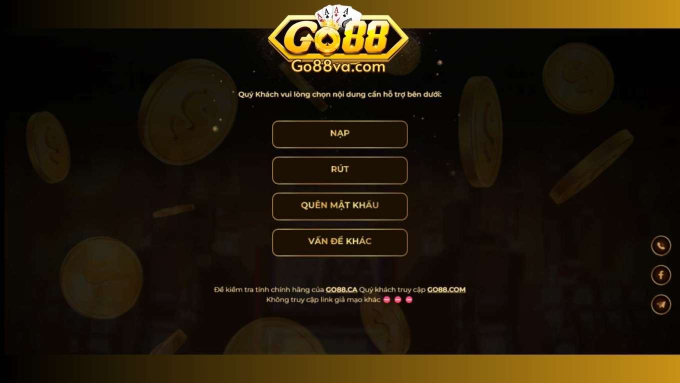 Khi nào cần liên hệ GO88