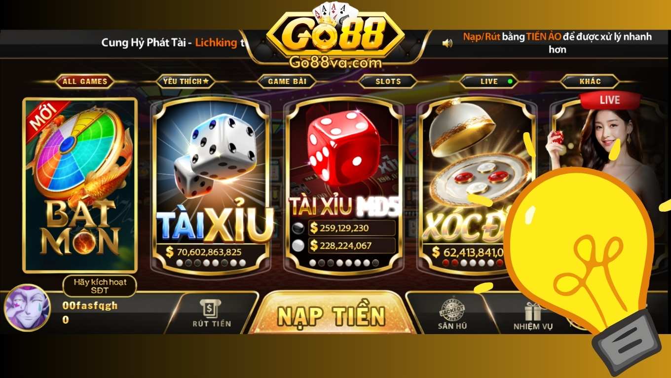 Phương châm hoạt động của cổng game GO88